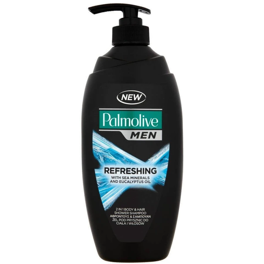 Гель для душу Palmolive для чоловіків BLUE Освіжаючий насос 750 мл: ціни та характеристики