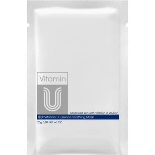 Cu Skin CU: Успокаивающая маска с витамином U Essence 1×25 г, восстанавливающая маска для кожи