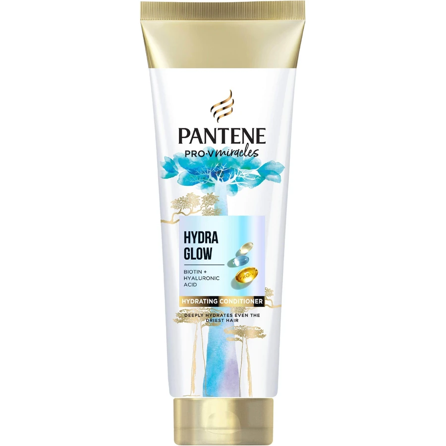 Pantene Pro-V Miracles Hydra Glow Hydrating Conditioner, Кондиціонер для сухого пошкодженого волосся з біотином 160 мл: ціни та характеристики