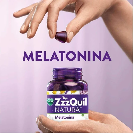 Мелатонин, 60 желейных конфет, ZzzQuil Natura: цены и характеристики