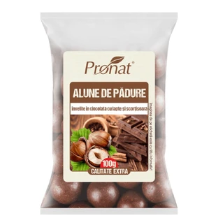 Арахис в молочном шоколаде с корицей, 100 г, Pronat