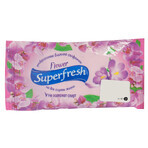 Вологі серветки Super Fresh Flower 15 шт: ціни та характеристики