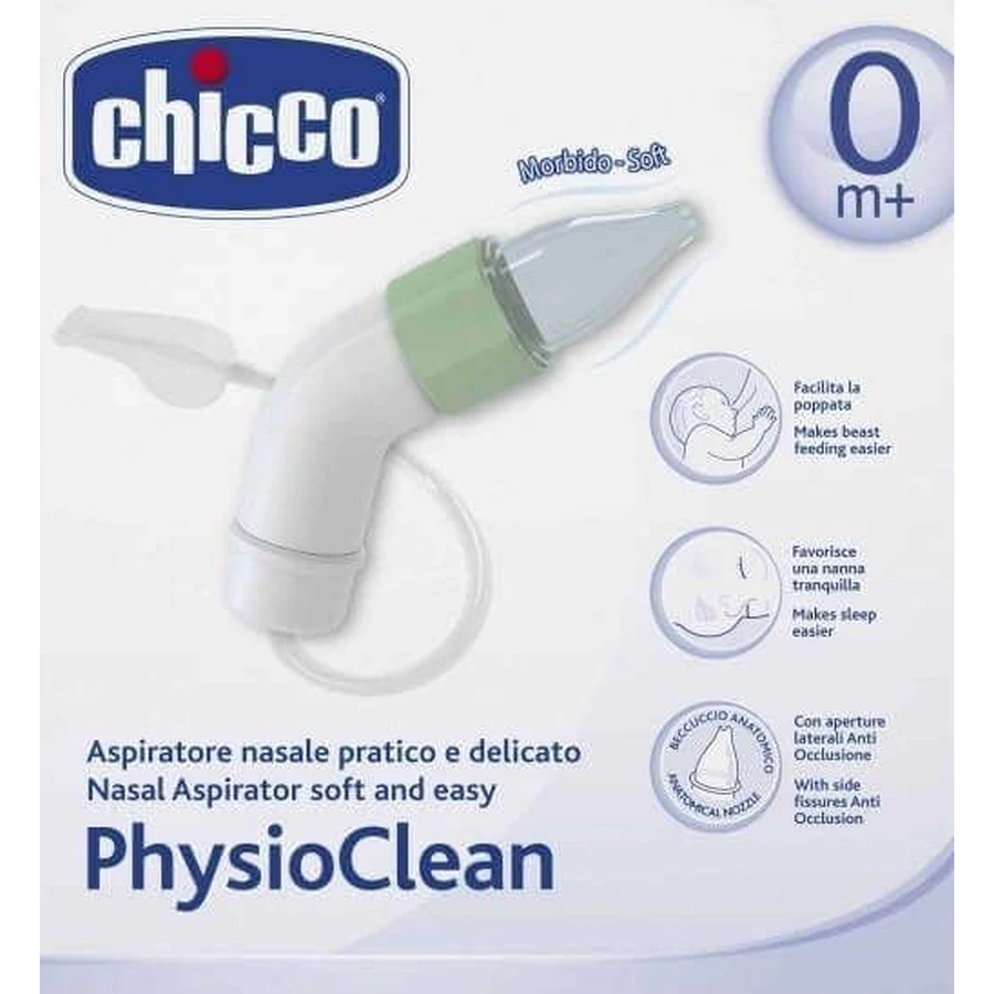 Назальный отсос Chicco PhysioClean: цены и характеристики