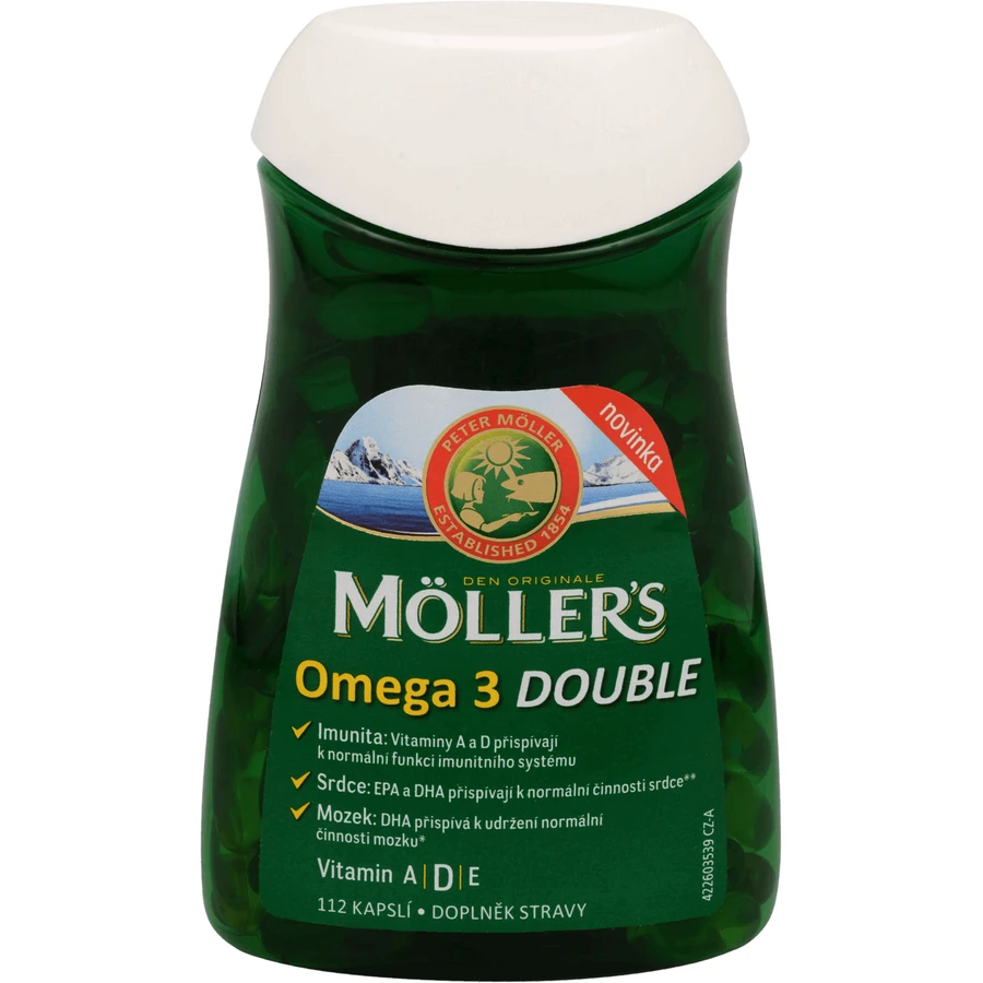 Möllers OMEGA 3 Double 112 капсул: цены и характеристики