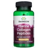 Коллагеновые пептиды Swanson Collagen Peptides, гидролизованные, морские, тип I, 60 капсул