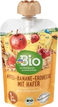 DmBio Яблучне пюре з бананами, курагою та вівсом 12+, 100 г