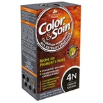 Фарба для волосся Color & Soin 4N, натуральний сірий, 135 мл: ціни та характеристики