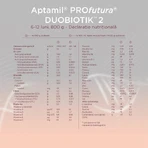 Суха молочна суміш Aptamil ProFutura 2 Duo Biotik, для дітей з 6 до 12 місяців, 800 г: ціни та характеристики
