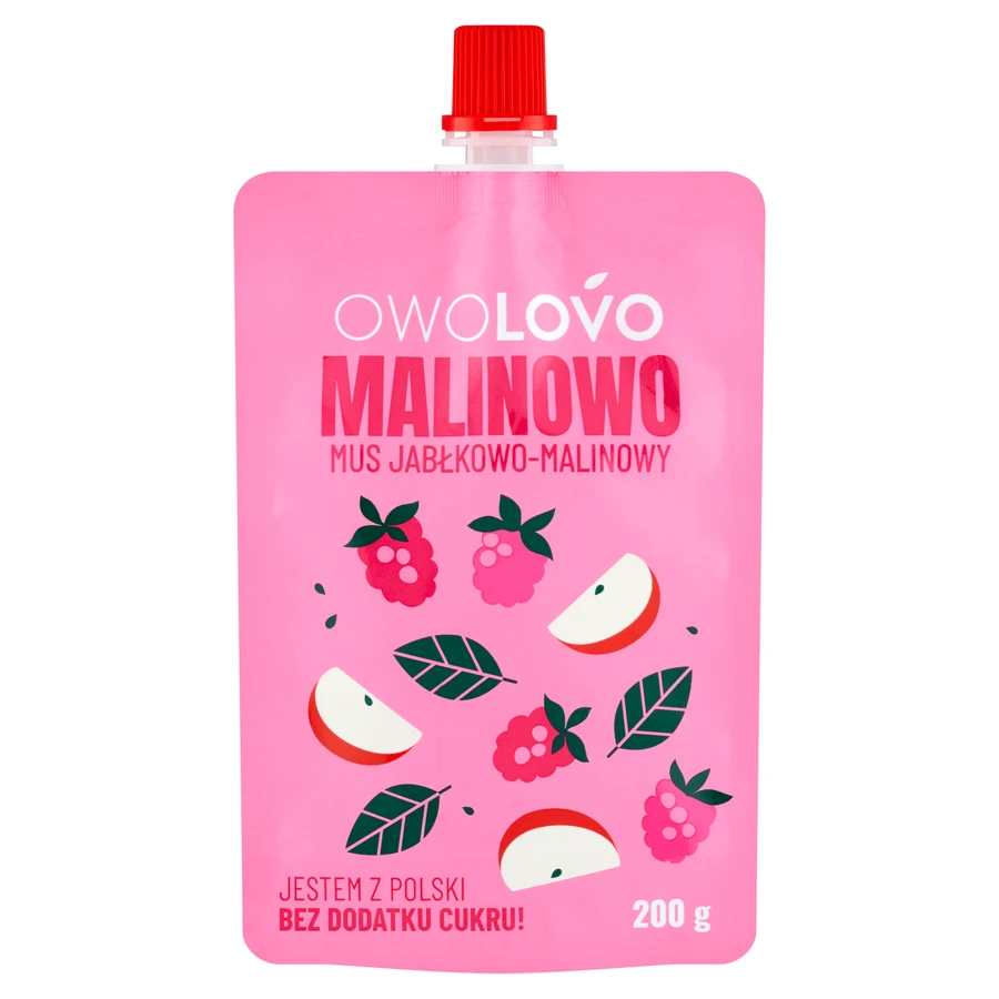 Овочевий малиново-яблучний мус у тубі, 200 г: ціни та характеристики