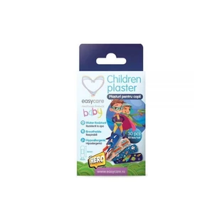 Детские пластыри Hero, 56x19 MM, 30 шт, Easycare Baby