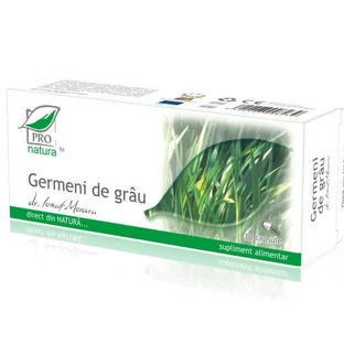 Зародыши пшеницы, 30 капсул, Pro Natura