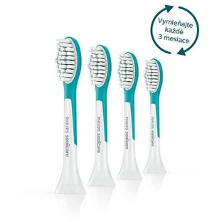 Philips Sonicare for Kids HX6044/33 Стандартний вік Звукові насадки для щіток для дітей від 7 років і старше 4 шт.