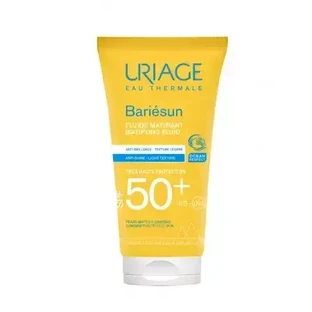 Bariesun Матовый увлажняющий флюид с SPF 50+, 50 мл, Uriage