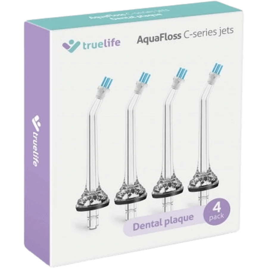 Зубна нитка TrueLife AquaFloss C-серії для видалення зубного нальоту 4 шт.: ціни та характеристики