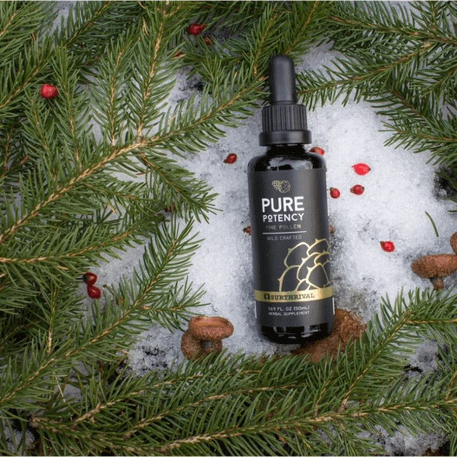 Pine Pollen Pure Potency, сосновая пыльца, 50 мл: цены и характеристики