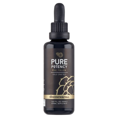 Pine Pollen Pure Potency, сосновая пыльца, 50 мл: цены и характеристики