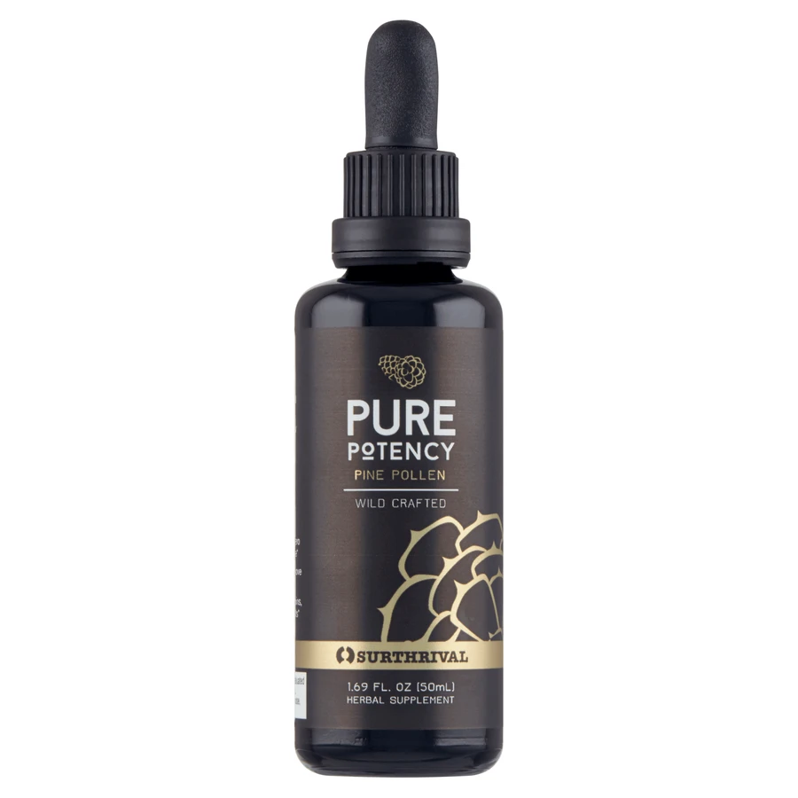Pine Pollen Pure Potency, сосновая пыльца, 50 мл: цены и характеристики