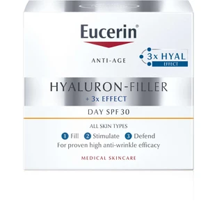 Денний крем Eucerin Hyaluron-Filler+ SPF 30, 50 мл