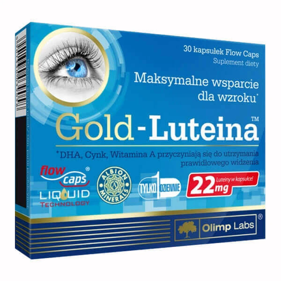 Olimp Gold-Luteina, 30 капсул: цены и характеристики