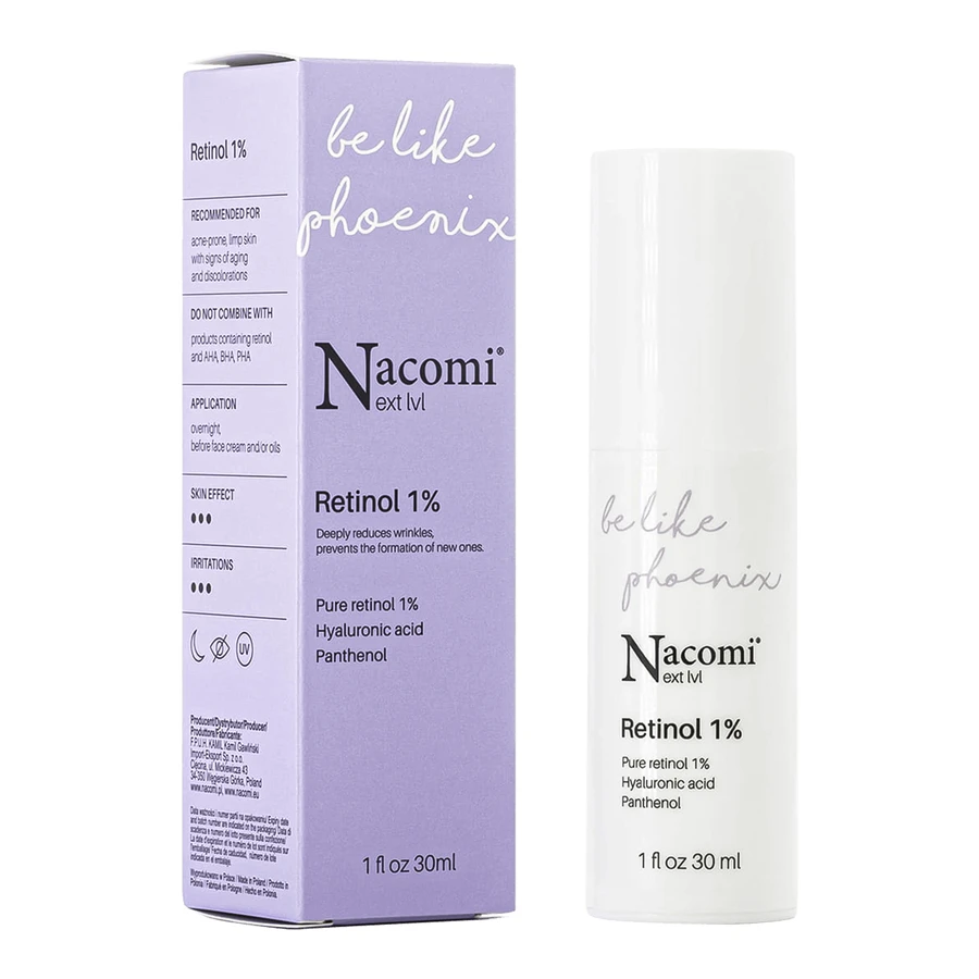 Nacomi Next Level Serum Retinol 1%, 30 мл: цены и характеристики