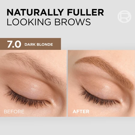 Напівстійка фарба для брів L'Oréal Paris Brow Color 7.0 Темно-русявий: ціни та характеристики