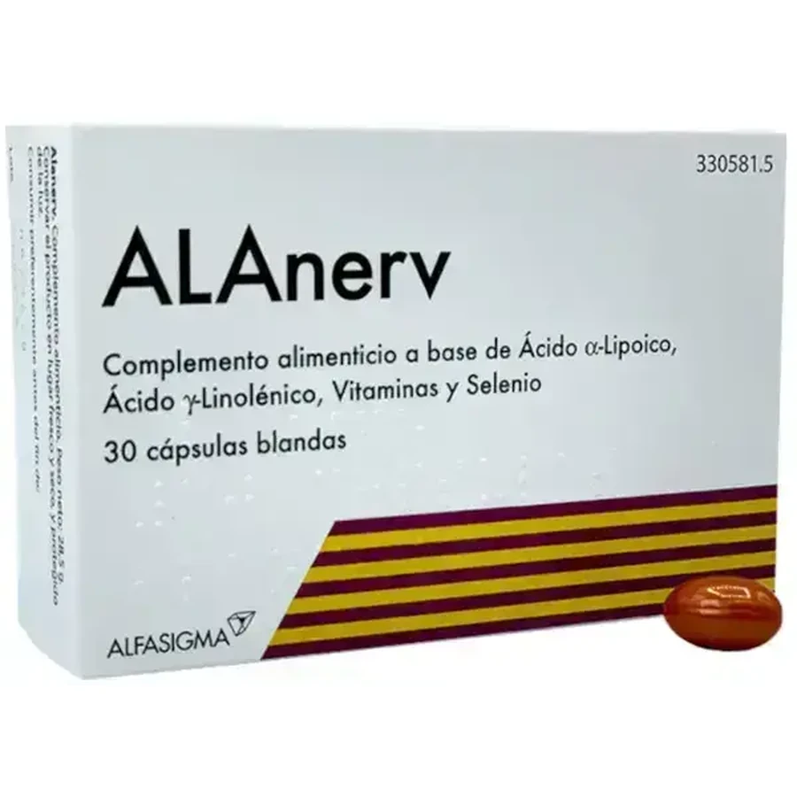 Аланерв Alfasigma ALAnerv 30 капсул: ціни та характеристики
