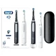 Електрична зубна щітка Oral B iO Series 4 Duo Black&White 1×1, електрична зубна щітка