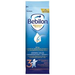 Bebilon Advance Pronutra 3 Junior, питательная смесь на молочной основе, после 1 года, 29,4 г х 1 саше КОРОТКАЯ ДАТА