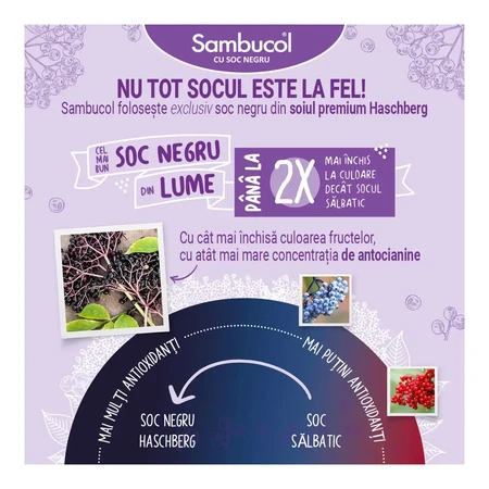 Сироп Sambucol Kids чорна бузина з вітаміном С для дітей від 3 років, 120 мл: ціни та характеристики