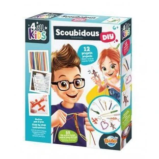 Комплект для плетения косичек Scoubidou, +6 лет, Buki