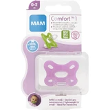 Пустышка MAM comfort 1 девочка 0м+
