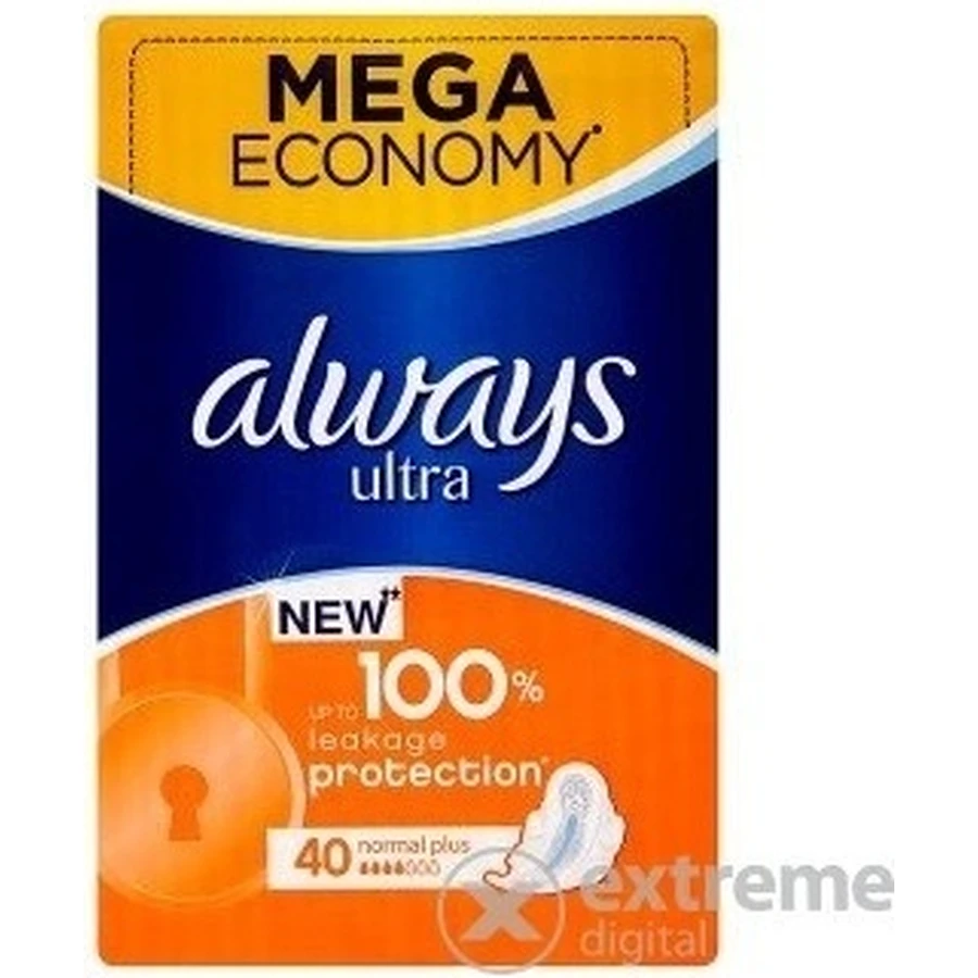 Завжди Ultra Duo 20шт Normal Plus 1×20 шт, менструальні прокладки: ціни та характеристики