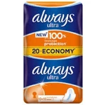 Завжди Ultra Duo 20шт Normal Plus 1×20 шт, менструальні прокладки: ціни та характеристики