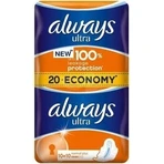 Завжди Ultra Duo 20шт Normal Plus 1×20 шт, менструальні прокладки: ціни та характеристики