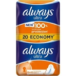 Завжди Ultra Duo 20шт Normal Plus 1×20 шт, менструальні прокладки: ціни та характеристики