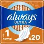 Завжди Ultra Duo 20шт Normal Plus 1×20 шт, менструальні прокладки: ціни та характеристики