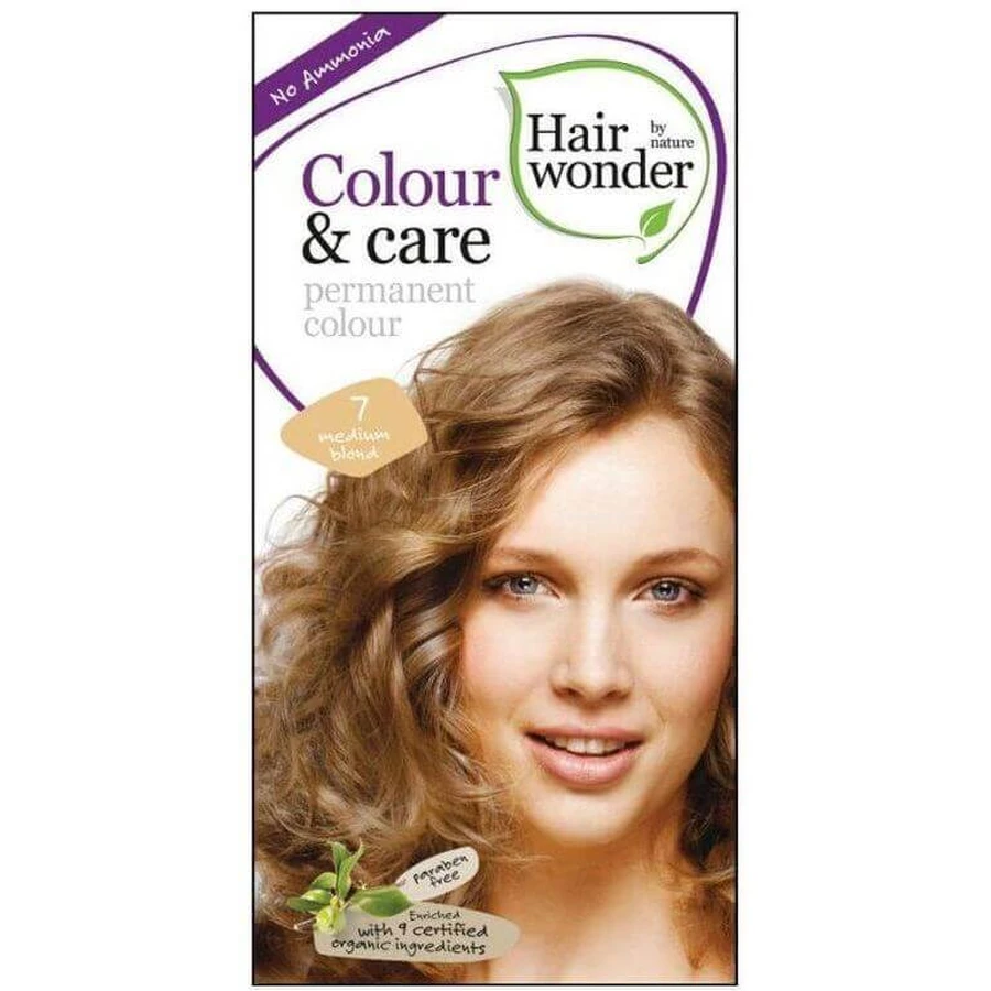 Чудо для волосся Натуральна стійка фарба Середній блонд 7, 100 мл: ціни та характеристики