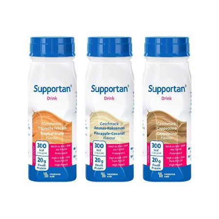Специальный напиток Fresenius Kabi Supportan Drink со вкусом ананаса и кокоса, 4 шт. х 200 мл: цены и характеристики