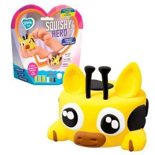 Набор глины для лепки Lovin'do Air Clay Squishy Hero, +3 года, SquiRaff, Okto