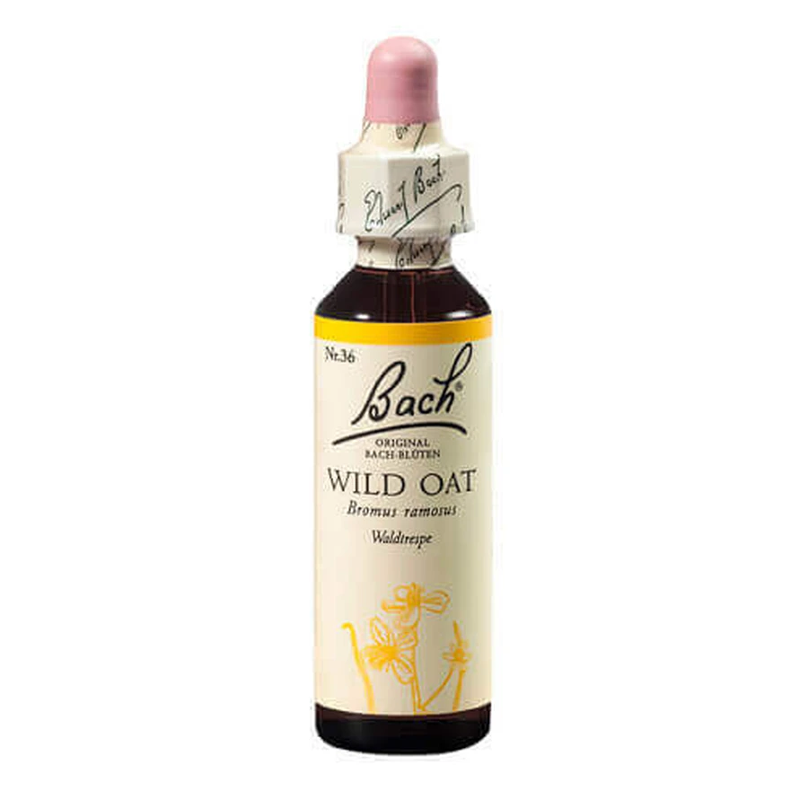 Екстракт дикого вівса Rescue Remedy Wild Oat Original Bach Drops, краплі, 20 мл: ціни та характеристики