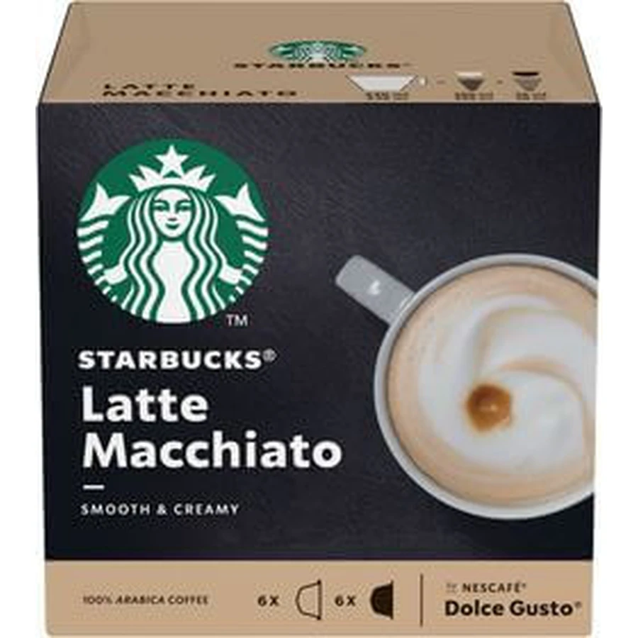 Starbucks Dolce Gusto Latte Macchiat 129 г: цены и характеристики