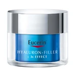 Eucerin Hyaluron-Filler + 3x Effect, нічний зволожуючий крем для обличчя з гіалуроновою кислотою, 50 мл: ціни та характеристики