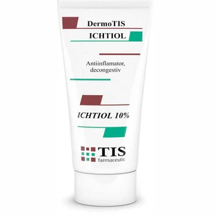 Дермотинова мазь з іхтіолом 10%, 25 г, Tis Pharmaceutic