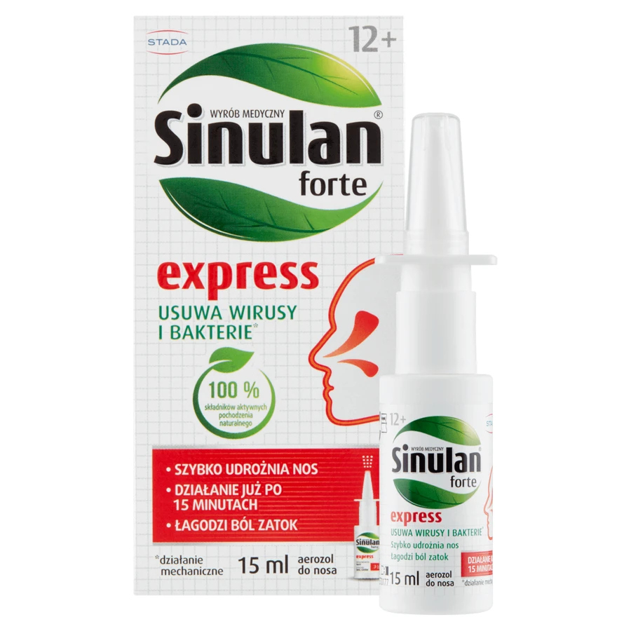 Sinulan Forte Express, назальный спрей, 15 мл: цены и характеристики