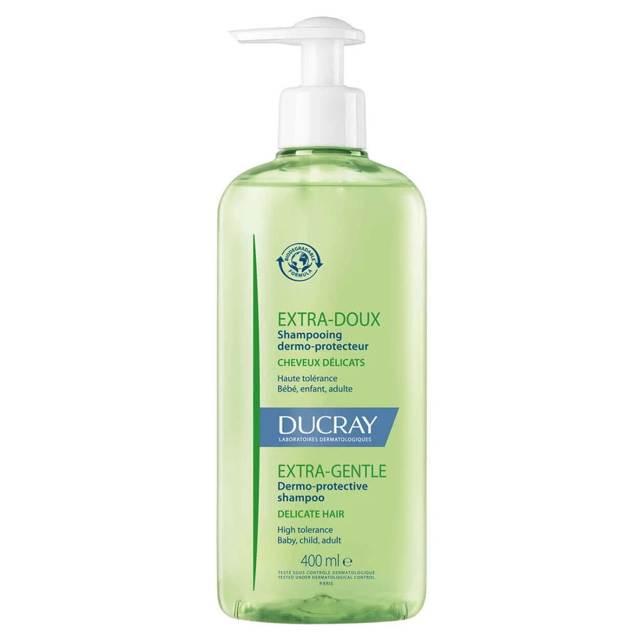 Дерматологічний шампунь Ducray Extra-Doux, 400 мл: ціни та характеристики