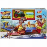 Игровой набор Monster Tracks Blast Station, Hot Wheels