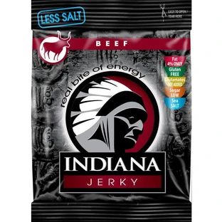 Indiana Jerky Beef (Говядина) Меньше соли 25 г