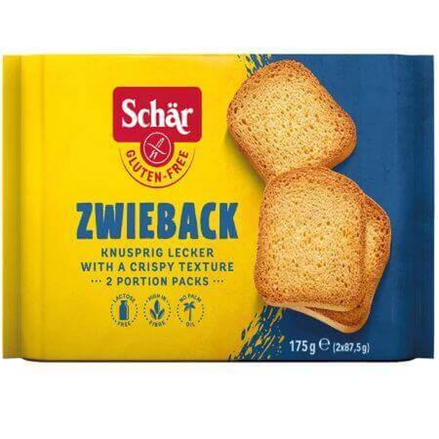 Нарезанные безглютеновые тосты, 175 г, Schar: цены и характеристики