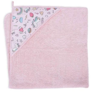 Полотенце банное с капюшоном Unicorn Print, 100 x 100 см, Ceba Baby