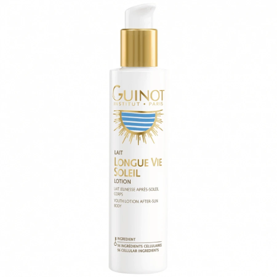 Лосьйон для тіла після засмаги Guinot Longue Vie Soleil Lait Jeunesse Apres Soleil Corps 150мл: ціни та характеристики